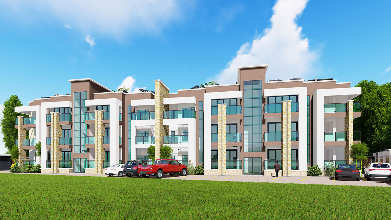 3 BHK or 3 bedroom apartment for sale in Uganda